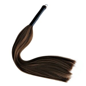 Hair Whip Brown Synthetic