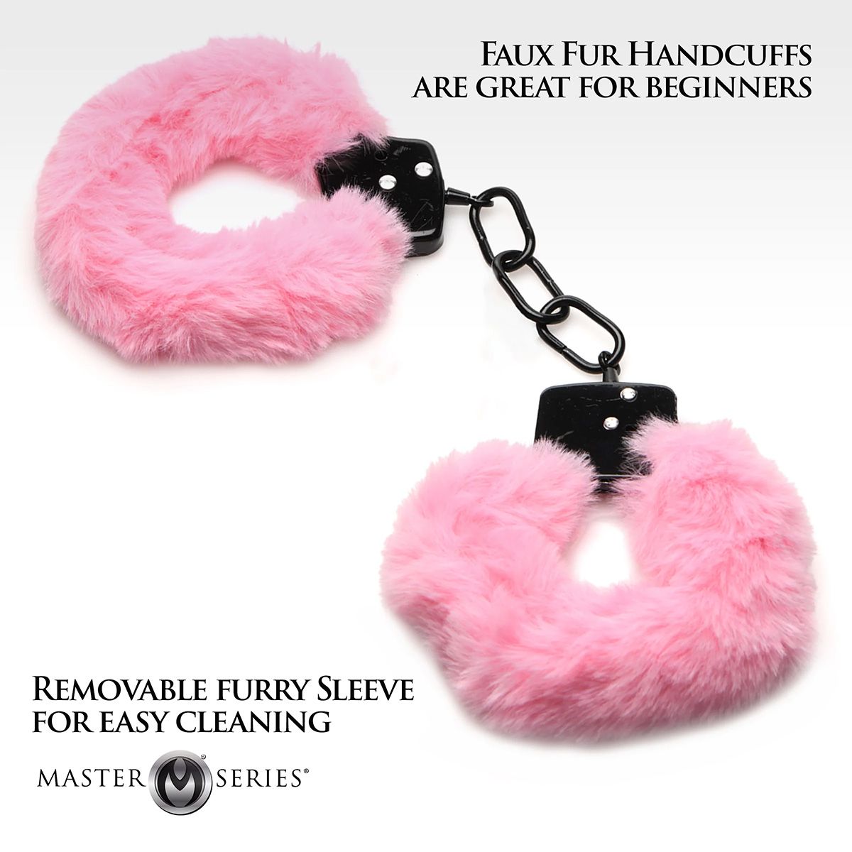 Cuffed In Fur Furry Handcuffs - Pink - Afbeelding 7