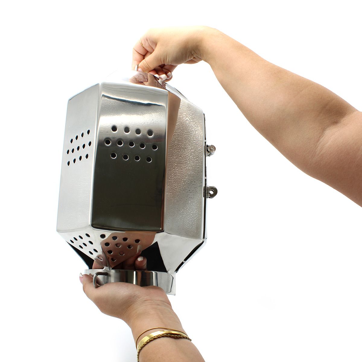 Stainless Steel Luxury Head Cage - Afbeelding 13