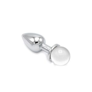 Anal Plug Ball Gem Clear
