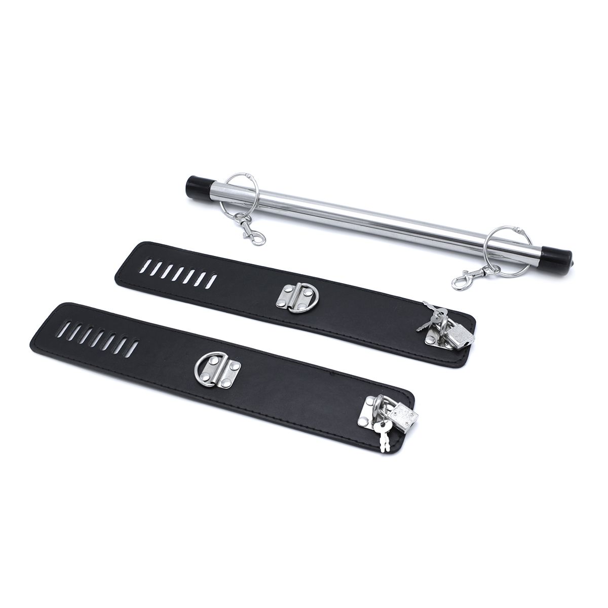 Bondage Bar Feet Small - Black - Afbeelding 2