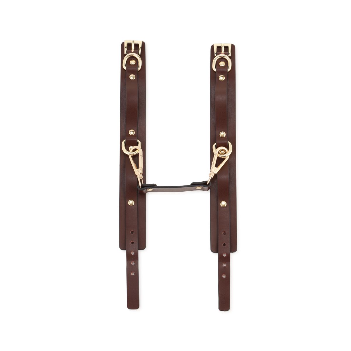 BDSM Fancy 9 Item Kit - Brown - Afbeelding 5