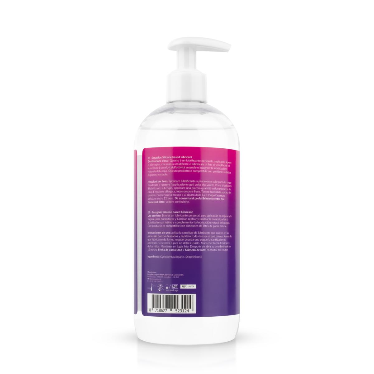 EasyGlide Siliconen Glijmiddel 500 ml - Afbeelding 4