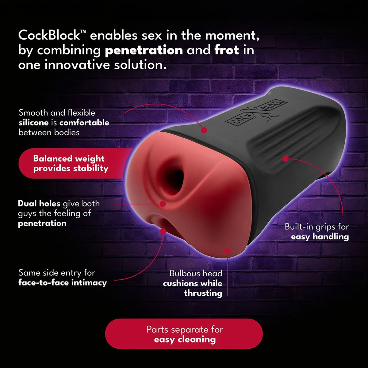 CockBlock FROT Massager - Afbeelding 4