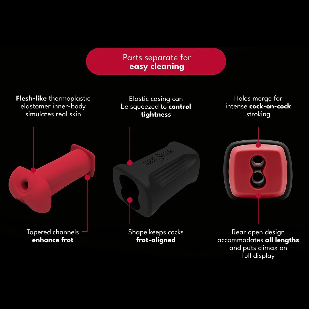 CockBlock FROT Massager - Afbeelding 3