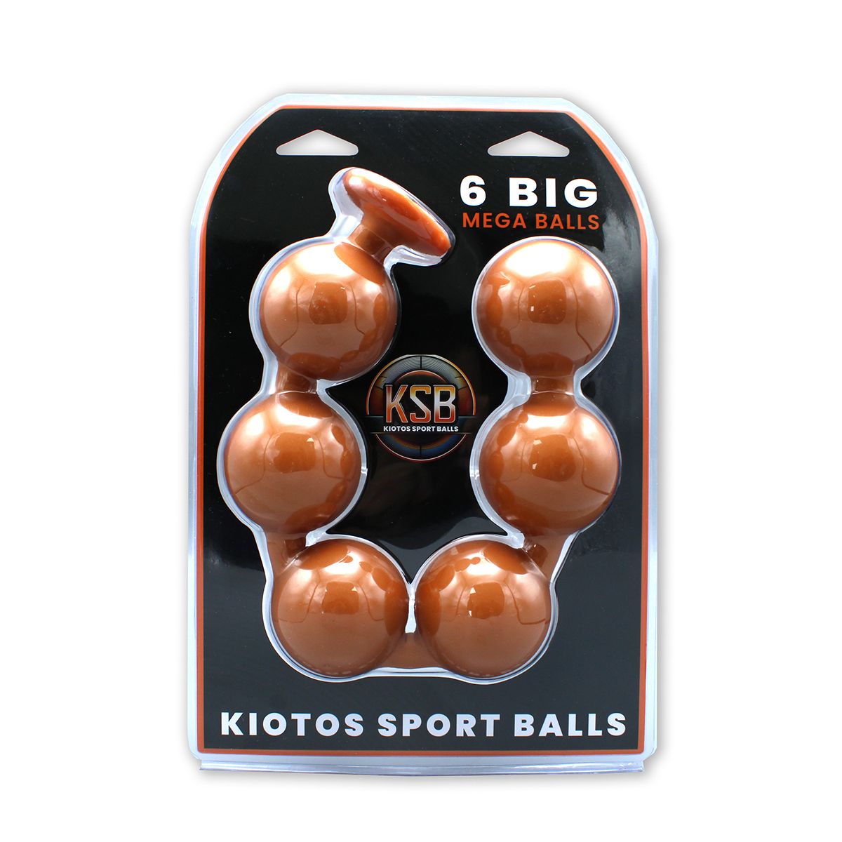 6 Big Mega Balls Silicone - Afbeelding 2