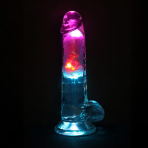 LED vibrerende Dildo 18 cm