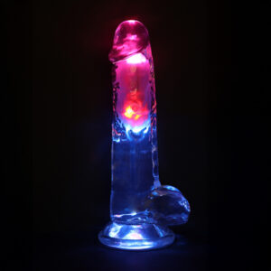 LED vibrerende Dildo 20 cm