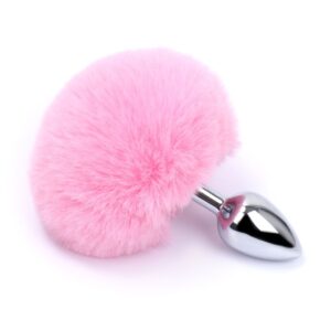 Bunny Tail Pink Plug