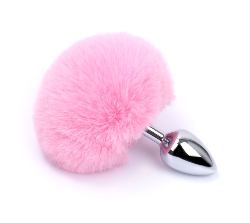 Bunny Tail Pink Plug
